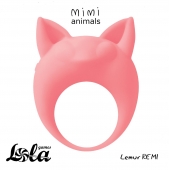 Оранжевое эрекционное кольцо Lemur Remi - Lola Games - в Димитровграде купить с доставкой