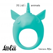 Зеленое эрекционное кольцо Unicorn Alfie - Lola Games - в Димитровграде купить с доставкой