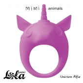 Фиолетовое эрекционное кольцо Unicorn Alfie - Lola Games - в Димитровграде купить с доставкой