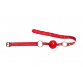 Красный кляп-шарик Firecracker - Lola Games - купить с доставкой в Димитровграде