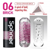Мастурбатор SPINNER Brick - Tenga - в Димитровграде купить с доставкой