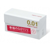 Супер тонкие презервативы Sagami Original 0.01 - 10 шт. - Sagami - купить с доставкой в Димитровграде