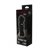 Черная веревка для шибари DELUXE BONDAGE ROPE - 5 м. - Dream Toys - купить с доставкой в Димитровграде