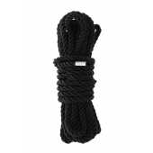Черная веревка для шибари DELUXE BONDAGE ROPE - 5 м. - Dream Toys - купить с доставкой в Димитровграде