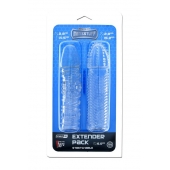 Комплект из 2 прозрачных насадок на пенис PENIS EXTENDER PACK - Dream Toys - в Димитровграде купить с доставкой