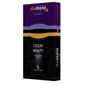 Разноцветные презервативы DOMINO Colour Beauty - 6 шт. - Domino - купить с доставкой в Димитровграде