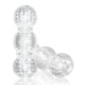 Прозрачный фигурный мастурбатор Master Stroker - Blush Novelties - в Димитровграде купить с доставкой