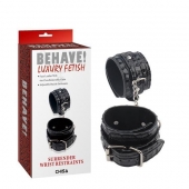 Черные наручники Surrender Wrist Restraints - Chisa - купить с доставкой в Димитровграде