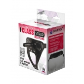 Черный пояс для насадок CLASS STRAP Restyling - LOVETOY (А-Полимер) - купить с доставкой в Димитровграде