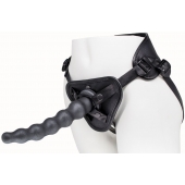 Пояс харнесс BEST UNI strap с 2 насадками - 18 и 22 см. - LOVETOY (А-Полимер) - купить с доставкой в Димитровграде