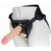 Пояс харнесс BEST UNI strap с 2 насадками - 18 и 22 см. - LOVETOY (А-Полимер) - купить с доставкой в Димитровграде