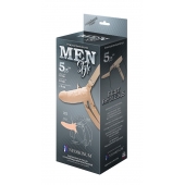 Телесный мужской парапротез MEN STYLE - 15 см. - LOVETOY (А-Полимер) - купить с доставкой в Димитровграде