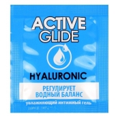 Лубрикант на водной основе Active Glide с гиалуроновой кислотой - 3 гр. - Биоритм - купить с доставкой в Димитровграде