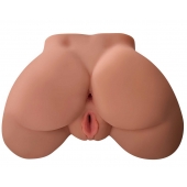 Кофейный мастурбатор-полуторс Perfect Ass Masturbator - Pipedream - в Димитровграде купить с доставкой