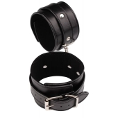 Черные оковы Classic Ankle Cuffs - Chisa - купить с доставкой в Димитровграде