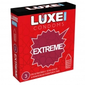 Текстурированные презервативы LUXE Royal Extreme - 3 шт. - Luxe - купить с доставкой в Димитровграде