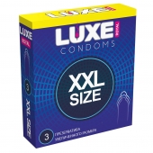 Презервативы увеличенного размера LUXE Royal XXL Size - 3 шт. - Luxe - купить с доставкой в Димитровграде