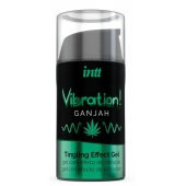 Жидкий интимный гель с эффектом вибрации Vibration! Ganjah - 15 мл. - INTT - купить с доставкой в Димитровграде