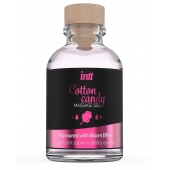 Массажный гель с согревающим эффектом Cotton Candy - 30 мл. - INTT - купить с доставкой в Димитровграде