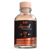 Массажный гель с согревающим эффектом Aperol - 30 мл. - INTT - купить с доставкой в Димитровграде