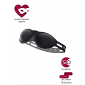 Черная плотная силиконовая маска - ToyFa - купить с доставкой в Димитровграде