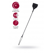 Черный гладкий стек с тонкой ручкой - 48 см. - ToyFa - купить с доставкой в Димитровграде