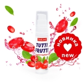Гель-смазка Tutti-frutti со вкусом барбариса - 30 гр. - Биоритм - купить с доставкой в Димитровграде