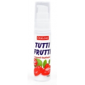 Гель-смазка Tutti-frutti со вкусом барбариса - 30 гр. - Биоритм - купить с доставкой в Димитровграде