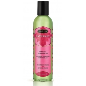 Массажное масло Naturals Strawberry Dreams с ароматом клубники - 236 мл. - Kama Sutra - купить с доставкой в Димитровграде