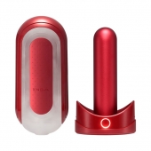 Красный мастурбатор Flip Zero Red   Warmer с подогревом - Tenga - в Димитровграде купить с доставкой