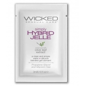 Гель-лубрикант на водно-силиконовой основе Simply Hybrid Jelle - 3 мл. - Wicked - купить с доставкой в Димитровграде