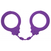 Фиолетовые силиконовые поножи Limitation - Lola Games - купить с доставкой в Димитровграде