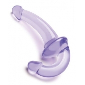 Фиолетовый безремневой страпон Strapless Strap-On - Lux Fetish - купить с доставкой в Димитровграде