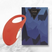 Красное кольцо с вибрацией Thor Cockring - FeelzToys - в Димитровграде купить с доставкой