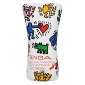 Мастурбатор-туба Keith Haring Soft Tube CUP - Tenga - в Димитровграде купить с доставкой