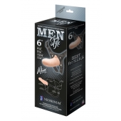 Пустотелый фаллопротез MEN STYLE - 17,5 см. - LOVETOY (А-Полимер) - купить с доставкой в Димитровграде