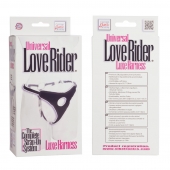 Трусы для страпона с универсальным креплением Universal Love Rider Luxe Harness - California Exotic Novelties - купить с доставкой в Димитровграде
