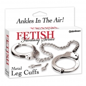 Металлические наручники Metal Leg Cuffs - Pipedream - купить с доставкой в Димитровграде