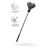 Черный стек со шлепком в форме сердца Anonymo - 35 см. - ToyFa - купить с доставкой в Димитровграде