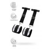 Черно-серебристые фиксаторы для рук на дверь Anonymo - ToyFa - купить с доставкой в Димитровграде