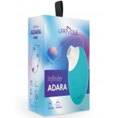 Аквамариновый вакуумный стимулятор клитора Adara - Le Frivole