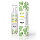 Разогревающее массажное масло Gourmet Spearmint Organic с органическими ингредиентами - 50 мл. - Exsens - купить с доставкой в Димитровграде