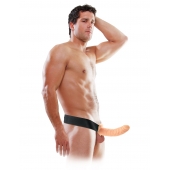 Полый страпон 8  Hollow Strap-On телесного цвета - 19 см. - Pipedream - купить с доставкой в Димитровграде