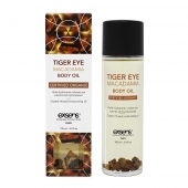 Органическое массажное масло TIGER EYE MACADAMIA - 100 мл. - Exsens - купить с доставкой в Димитровграде