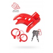 Красный мужской пояс верности из пластика - ToyFa - купить с доставкой в Димитровграде