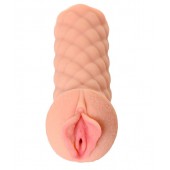 Телесный мастурбатор-вагина Elegance.002 с вибрацией - KOKOS - в Димитровграде купить с доставкой