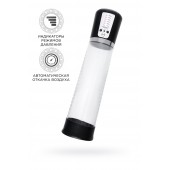 Прозрачная автоматическая помпа для пениса Sigurd - Sexus - в Димитровграде купить с доставкой