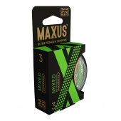 Презервативы в пластиковом кейсе MAXUS AIR Mixed - 3 шт. - Maxus - купить с доставкой в Димитровграде