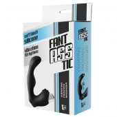 Черный вибромассажер простаты FantASStic Vibrating Prostate Massager - 11,3 см. - Dream Toys - в Димитровграде купить с доставкой