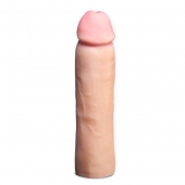 Телесная фаллическая насадка на пенис Magnum Xtender - 23 см. - Blush Novelties - в Димитровграде купить с доставкой